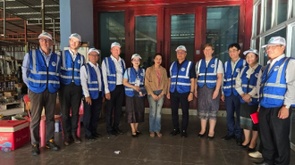 Finance Minister, development partners observe field data collection of the 5th PHC in Champassak